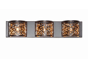 ET2 E21316-10BZ Inca 3 Light Wall Mount | Bronze