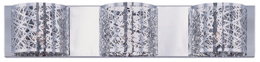 ET2 E21316-10PC Inca 3 Light Wall Mount | Polished Chrome