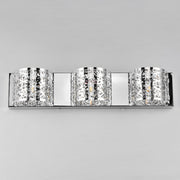ET2 E21316-10PC Inca 3 Light Wall Mount | Polished Chrome