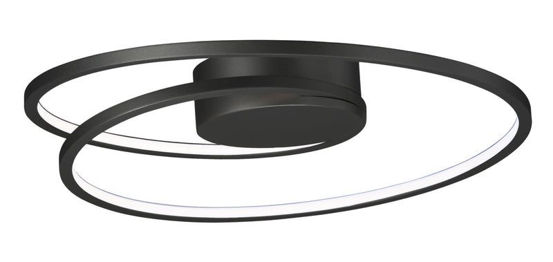 ET2 E21320-BK Cycle 18" LED Flush Mount | Black