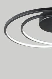 ET2 E21320-BK Cycle 18" LED Flush Mount | Black