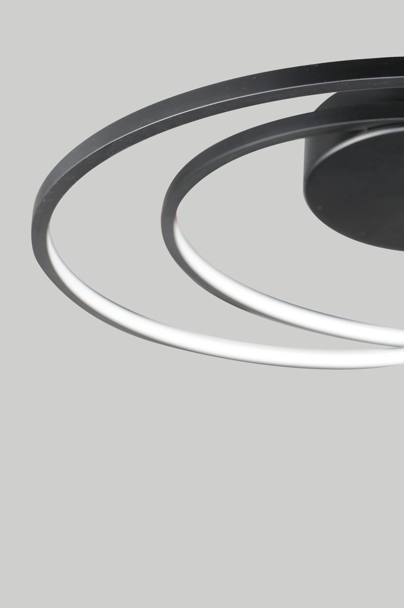 ET2 E21320-BK Cycle 18" LED Flush Mount | Black