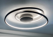 ET2 E21322-BK Cycle 24" LED Flush Mount | Black