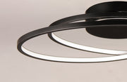 ET2 E21322-BK Cycle 24" LED Flush Mount | Black