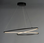 ET2 E21325-BK Cycle 25" LED Pendant | Black