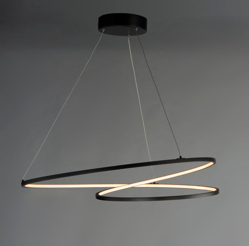 ET2 E21325-BK Cycle 25" LED Pendant | Black