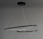ET2 E21325-BK Cycle 25" LED Pendant | Black