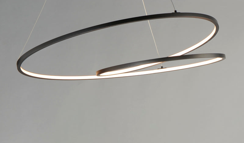 ET2 E21325-BK Cycle 25" LED Pendant | Black