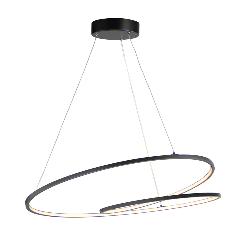 ET2 E21327-BK Cycle 31.5" LED Pendant | Black