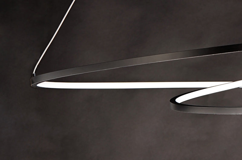 ET2 E21327-BK Cycle 31.5" LED Pendant | Black