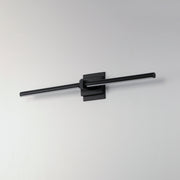 ET2 E21352-BK Dorian 22" LED Wall Sconce | Black