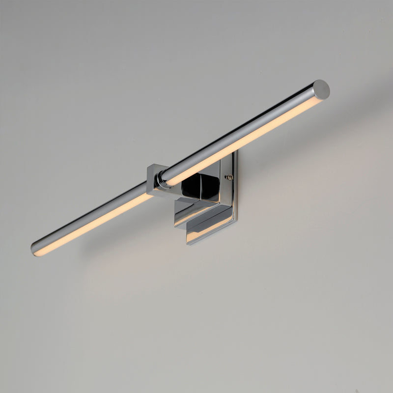 ET2 E21352-PC Dorian 22" LED Wall Sconce | Polished Chrome