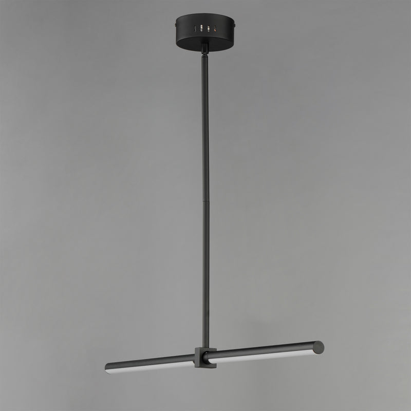 ET2 E21355-BK Dorian 36" Linear LED Pendant | Black