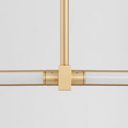 ET2 E21355-GLD Dorian 36" Linear LED Pendant | Gold