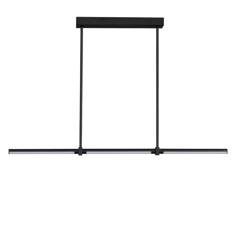 ET2 E21357-BK Dorian 48" Linear LED Pendant | Black