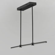 ET2 E21357-BK Dorian 48" Linear LED Pendant | Black