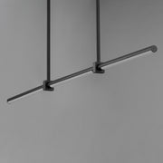 ET2 E21357-BK Dorian 48" Linear LED Pendant | Black