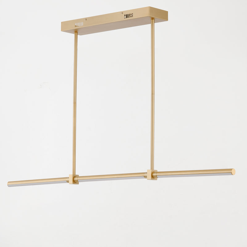 ET2 E21357-GLD Dorian 48" Linear LED Pendant | Gold