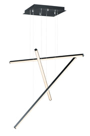 ET2 E21373-BK Hover 3 Light LED Pendant | Black