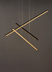 ET2 E21373-BK Hover 3 Light LED Pendant | Black