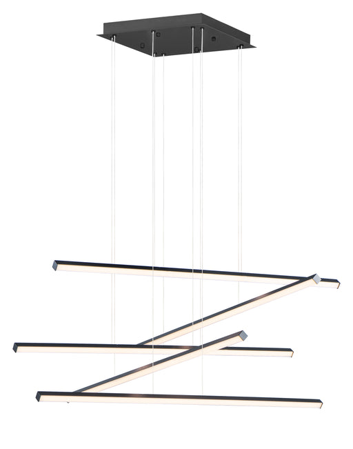 ET2 E21375-BK Hover 5 Light LED Pendant | Black