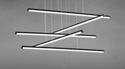 ET2 E21375-BK Hover 5 Light LED Pendant | Black
