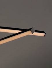 ET2 E21375-BK Hover 5 Light LED Pendant | Black