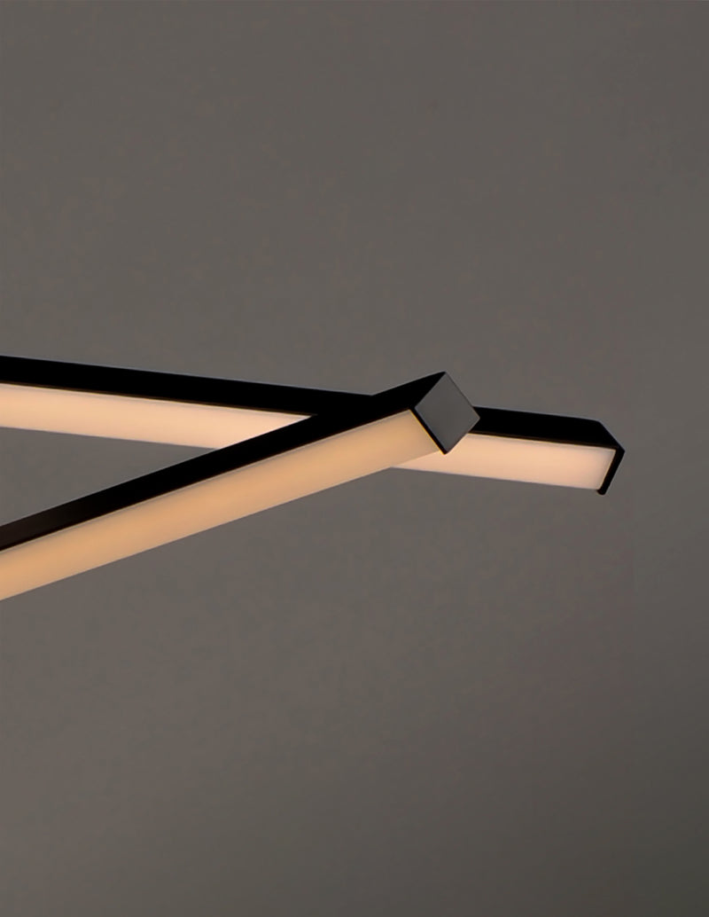 ET2 E21375-BK Hover 5 Light LED Pendant | Black
