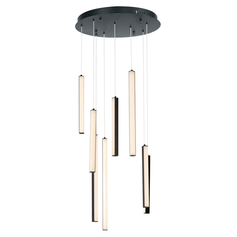 ET2 E21377-BK Hover 9 Light LED Pendant | Black