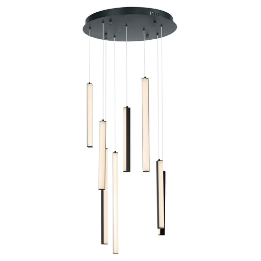 ET2 E21377-BK Hover 9 Light LED Pendant | Black