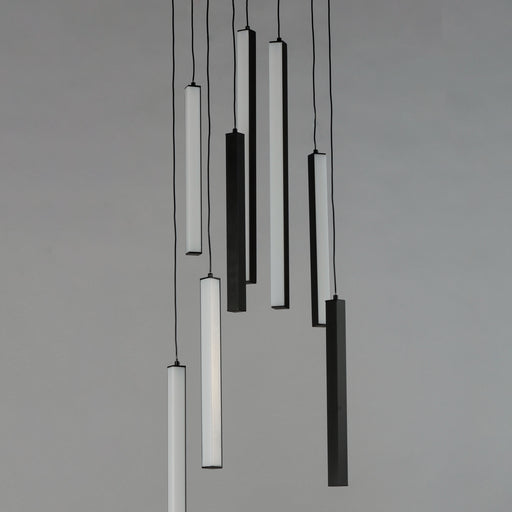 ET2 E21377-BK Hover 9 Light LED Pendant | Black