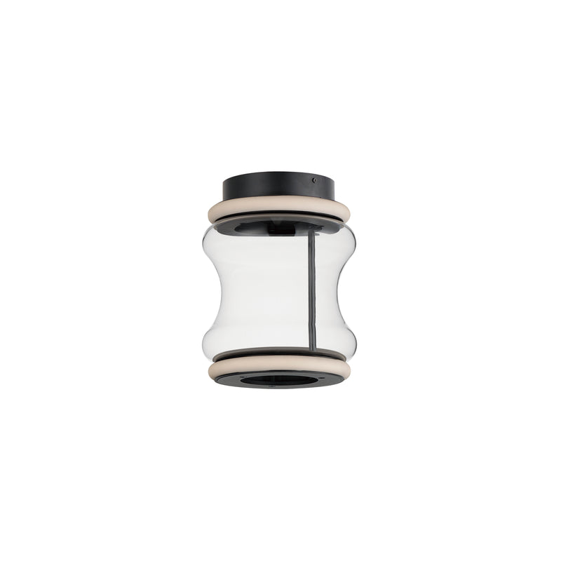 ET2 E21380-18BK Syndicate LED Flush Mount | Black