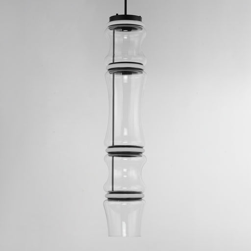 ET2 E21384-18BK Syndicate 4 Light Pendant | Black