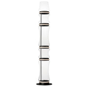 ET2 E21389-18BK Syndicate 5 Light LED Floor Lamp | Black