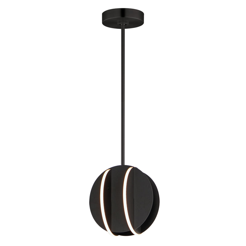 ET2 E21482-BK Interval LED Mini Sphere Pendant | Black