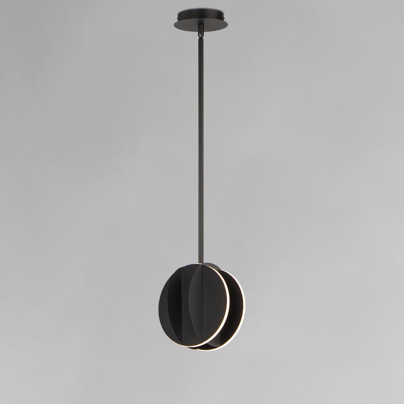ET2 E21482-BK Interval LED Mini Sphere Pendant | Black