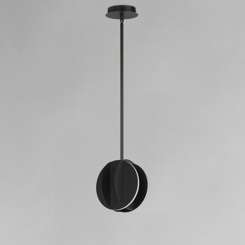 ET2 E21482-BK Interval LED Mini Sphere Pendant | Black