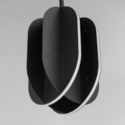 ET2 E21484-BK Interval LED Small Ellipse Pendant | Black