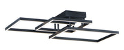 ET2 E21513-BK Traverse LED Flush/Wall Mount | Black