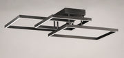 ET2 E21513-BK Traverse LED Flush/Wall Mount | Black