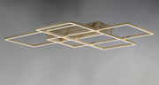 ET2 E21513-CHP Traverse LED Flush/Wall Mount | Champagne