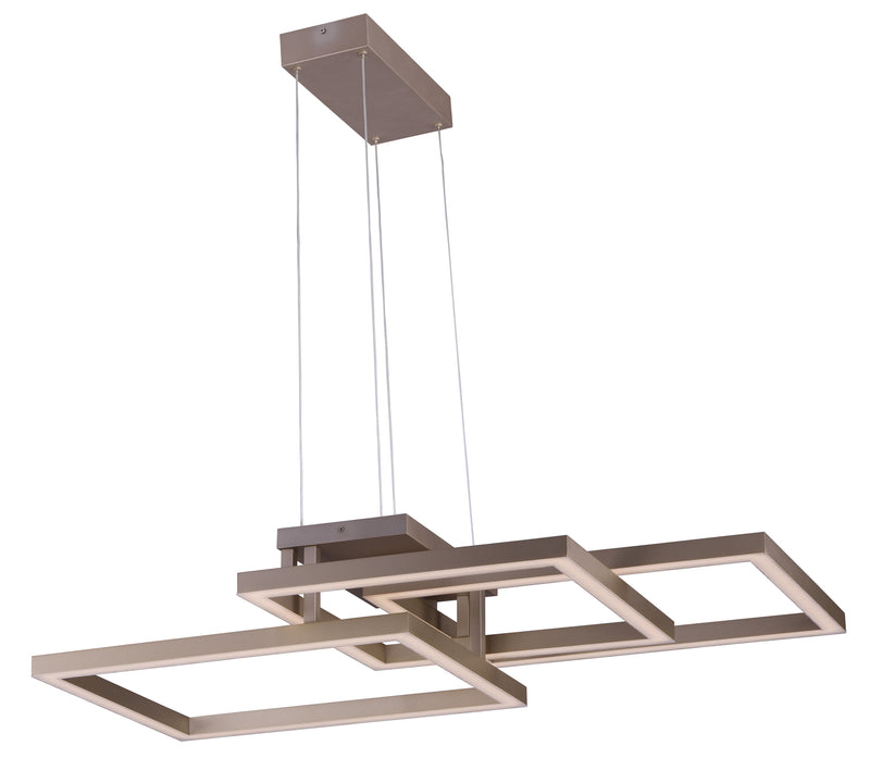 ET2 E21515-CHP Traverse LED Pendant | Champagne