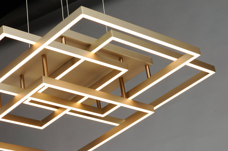 ET2 E21515-CHP Traverse LED Pendant | Champagne