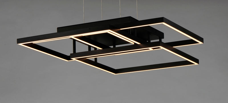 ET2 E21516-BK Traverse LED Pendant | Black