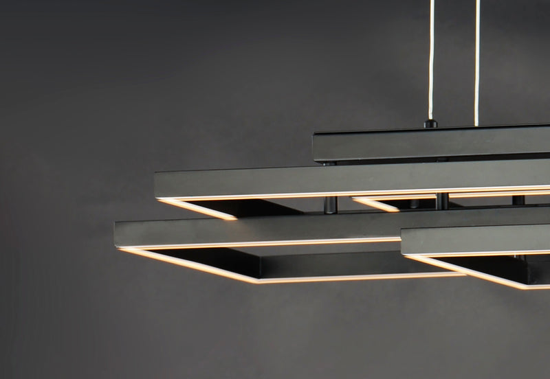 ET2 E21516-BK Traverse LED Pendant | Black