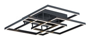 ET2 E21518-BK Traverse LED Flush/Wall Mount | Black