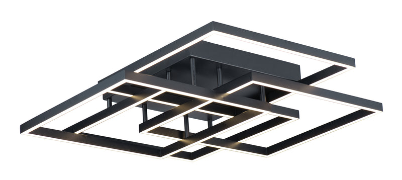 ET2 E21518-BK Traverse LED Flush/Wall Mount | Black