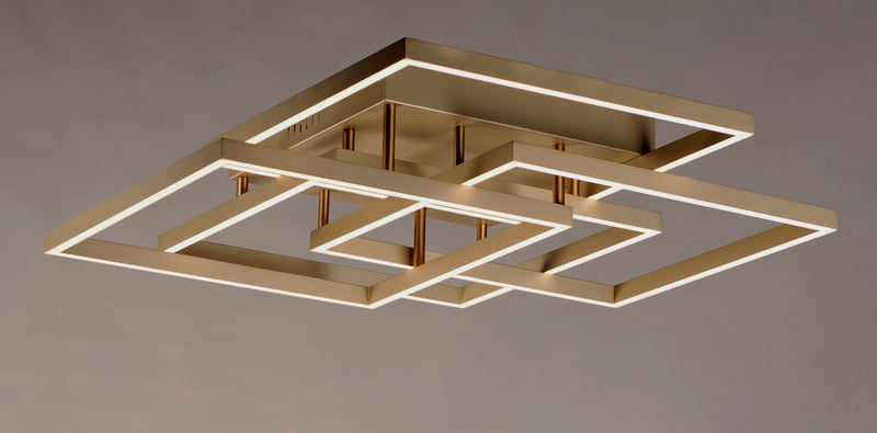 ET2 E21518-CHP Traverse LED Flush/Wall Mount | Champagne