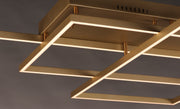 ET2 E21518-CHP Traverse LED Flush/Wall Mount | Champagne