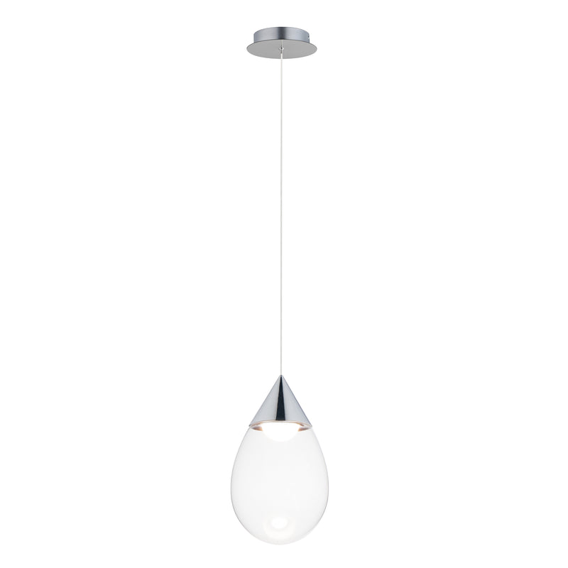 ET2 E21562-18PC Dewdrop Large LED Pendant | Polished Chrome